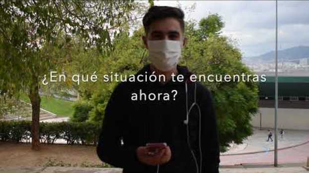 Video Taha, joven de 19 años, nos cuenta su historia auf Deutsch