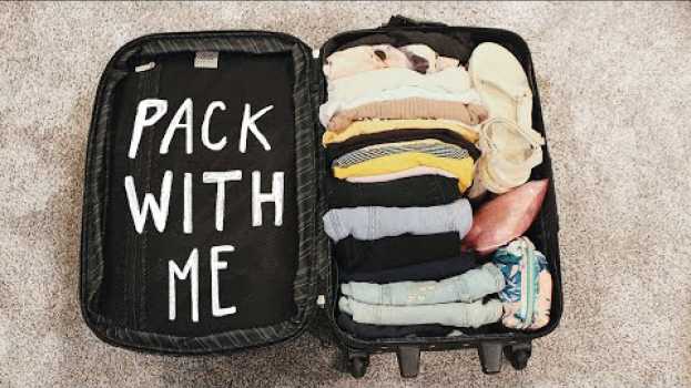 Video Pack with Me - Carry on Only  (for one week of travel) em português