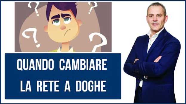 Video Quando cambiare la rete a doghe   türkçe