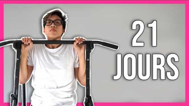 Video J'apprends à faire une traction en 21 jours su italiano