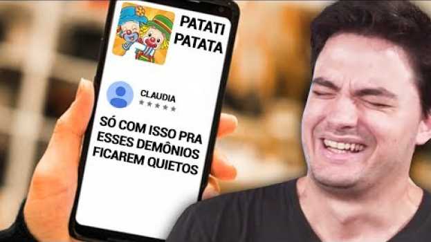 Видео Avaliações de app mais engraçadas do mundo! [+10] на русском