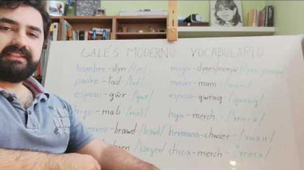 Video Aprender IDIOMA GALES MODERNO Vocabulario básico de personas con pronunciación   türkçe
