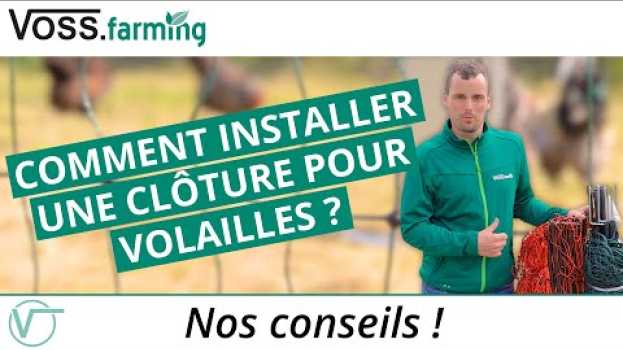 Video Comment installer une clôture pour volailles ? em português