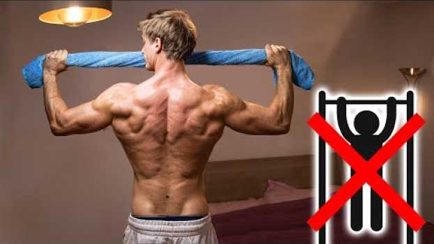 Video Comment Faire des TRACTIONS CHEZ SOI ✔️ (Sans Barre) in English