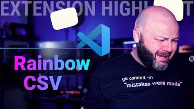 Video Edit CSV with VS Code | Extension Highlight en español