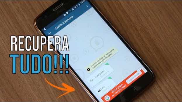 Video Como VER Mensagens e Fotos APAGADAS PARA TODOS no WhatsApp po polsku