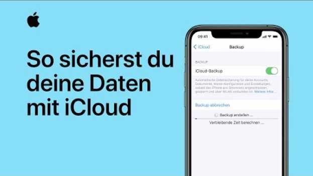 Video So erstellst du ein Backup deines iPhone, iPad oder iPod touch in iCloud – Apple Support en español