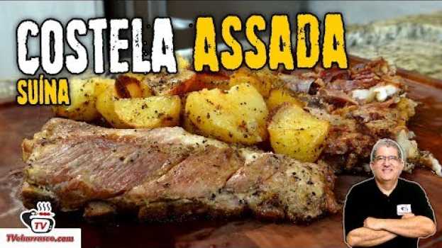 Видео Como Fazer Costela Suína no Forno com Batatas (Costelinha Suína) - Tv Churrasco на русском