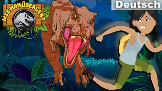 Video WIE MAN JURASSIC WORLD ÜBERLEBT: Einem T-Rex entkommen su italiano