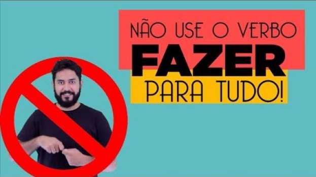 Video COMO USAR o verbo FAZER EM LIBRAS?  l Se Liga Nas Mãos #AULADELIBRAS en español