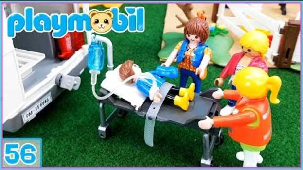 Video Excursión a la granja de Ponis!!! Pablo tiene un accidente... Playmobil 56 in English