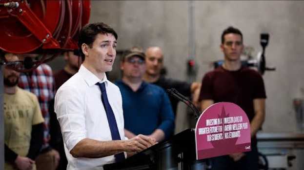 Video Le premier ministre Trudeau prononce une allocution à la Thompson Rivers University auf Deutsch