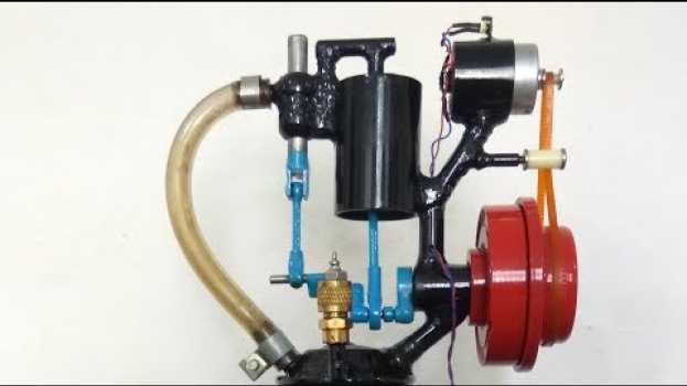 Video Motor a vapor caseiro à venda, agende seu pedido. su italiano