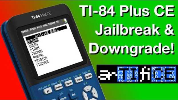 Video How to JAILBREAK the TI-84 Plus CE to Run Games! Downgrade & Hack ASM Back! em português
