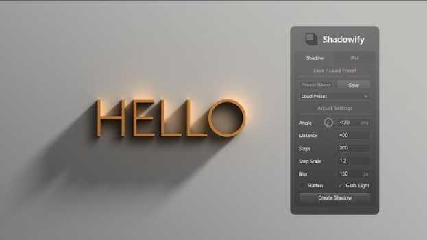 Video Is this Better Than Drop Shadow? | Crazy Plugins en español