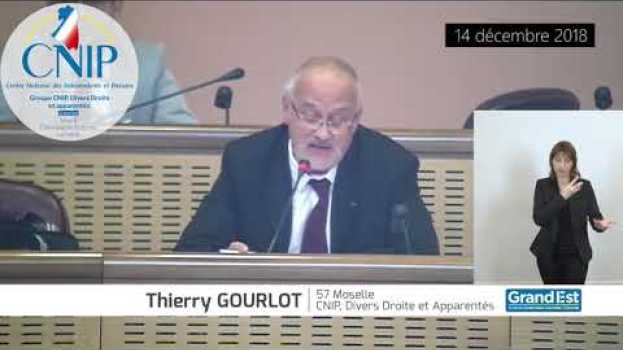 Video Thierry Gourlot - Schéma Régional de Développement du Sport du Grand Est su italiano