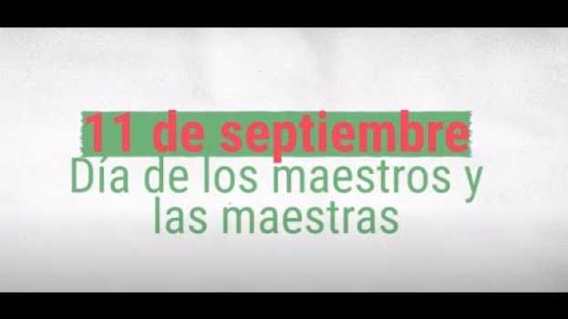 Video Día de los maestros y las maestras | Portal @prender in English