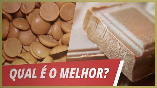 Video CHOCOLATE EM BARRA OU EM CALLETS (Gotas) en français