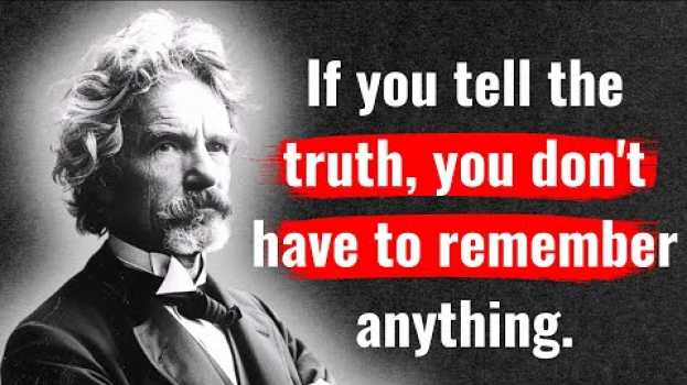 Видео 100 Mark Twain Quotes That Will Change Your Perspective on Life: Avoid Regret & Boost Life Happiness на русском