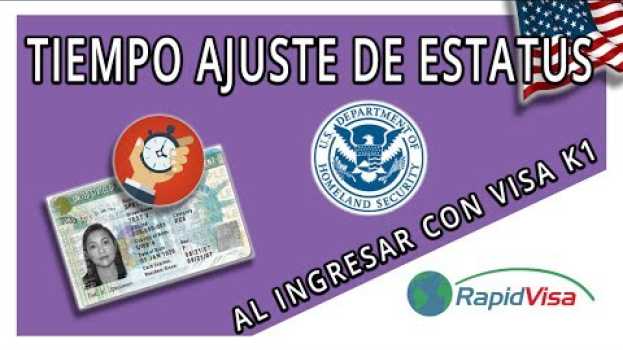 Video ¿Cuánto tiempo demora Ajustar el Estatus después de ingresar con una Visa K1? in English