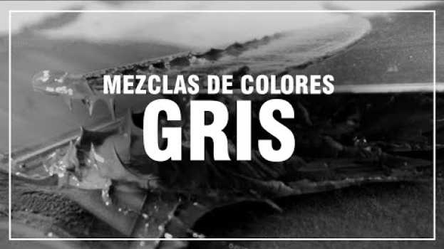 Video Cómo se hace el Color Gris 🐘 [Gris Azulado, Gris Perla, Gris Cálido]🎨 MEZCLAS DE COLORES FÁCIL en français