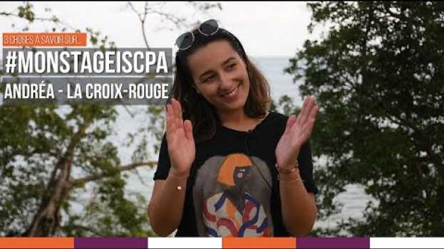 Video ISCPA TOULOUSE | #MONSTAGEISCPA 3 choses à savoir sur le stage d'Andréa à La Croix-Rouge em português
