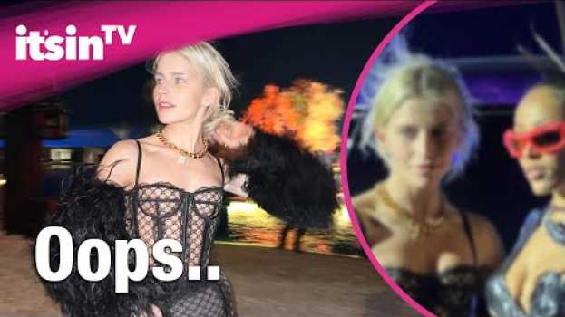 Video Caro Daur im durchsichtigen Dress - doch jeder achtet nur DARAUF | It's in TV in English