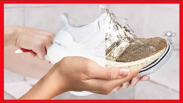 Video CÓMO LIMPIAR TENIS BLANCO ➜ Deje Su Tenis Como Nuevos Sólo Haciendo Eso!! auf Deutsch