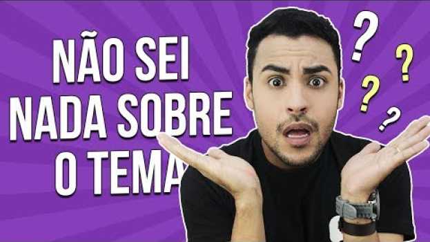 Видео NÃO SEI NADA SOBRE O TEMA DA REDAÇÃO, E AGORA? | Prof. Romulo Bolivar на русском