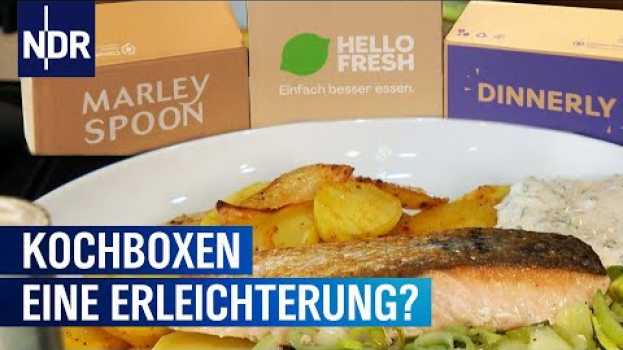 Video Kochboxen: Hello Fresh, Dinnerly und Marley Spoon im Vergleich  | Markt | NDR in English