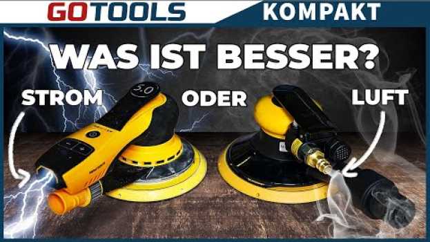 Video Die Werkzeugfrage: Druckluft oder Strom? Mirka Exzenterschleifer ROS650 und DEROS 5650 im Vergleich! in English