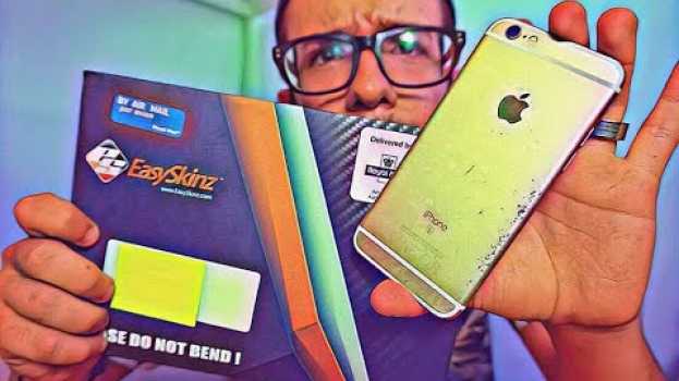 Video IL MIO IPHONE SEMBRA NUOVO CON SOLI 10€ CON EasySkinz en français