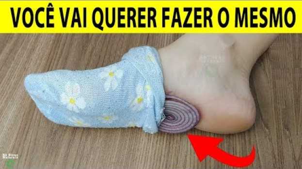 Video Você Vai Dormir Com 1 CEBOLA NOS PÉS Depois Que Ver Isso, É ESTRANHO Mas Funciona en español