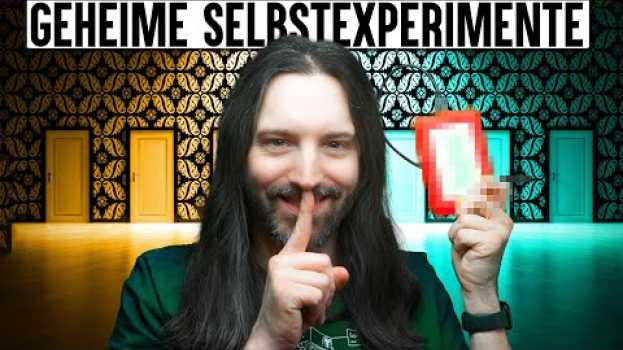Video Diese Selbstexperimente habe ich nie veröffentlicht  | 4K em português