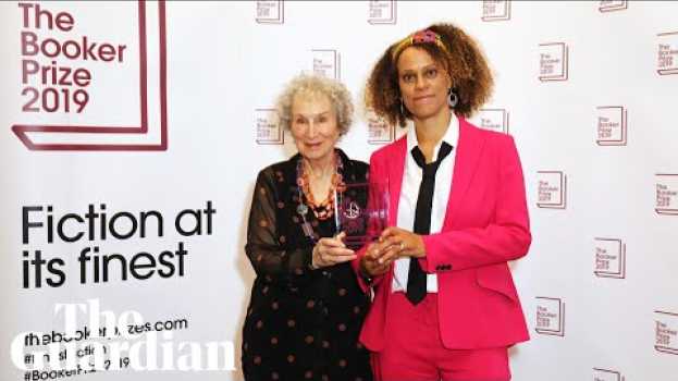 Video Margaret Atwood and Bernardine Evaristo jointly awarded Booker Prize   türkçe