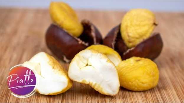 Video Come Spellare le Castagne (Marroni) Crude, Facilmente en français