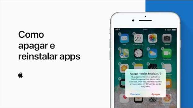 Video Como apagar e reinstalar apps – Suporte da Apple en español