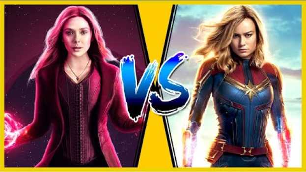 Video CAPITÃ MARVEL vs FEITICEIRA ESCARLATE - QUEM É MAIS FORTE NA MARVEL FASE 4? su italiano