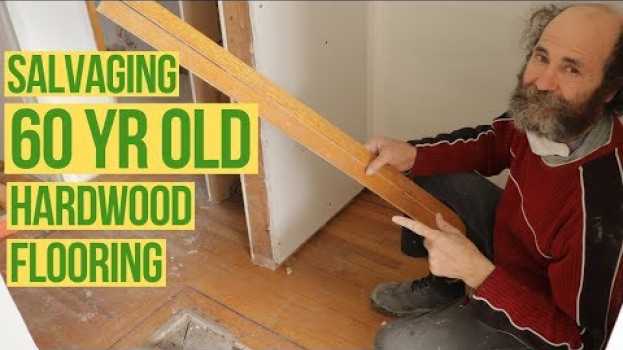 Video How to Remove HARDWOOD FLOORING for REUSE em português