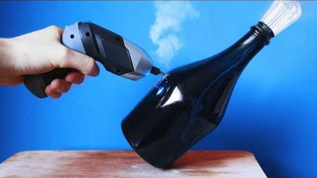 Видео Fabriquer une lampe bouteille на русском