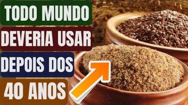 Video Você Precisa Saber! Quem come Sementes de Linhaça Todos os dias Nunca terá Essas Doenças!   türkçe