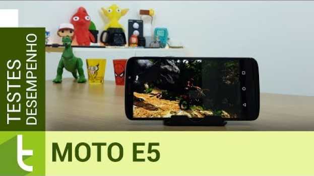Video Desempenho do Moto E5 é bom, mas preço assusta   türkçe