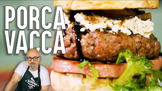 Video Questo BURGER vi farà dire PORCA VACCA! 🐷🐮 - JACK BURGER | Cucina da Uomini po polsku