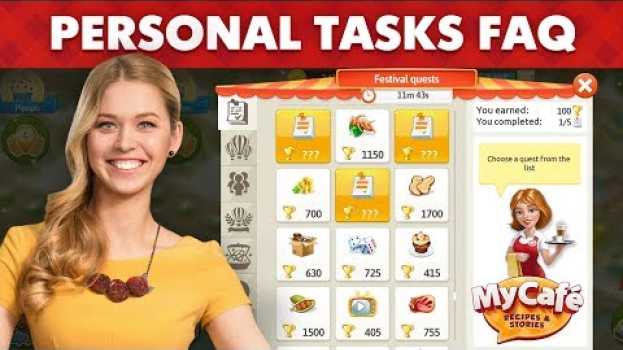Video My Cafe Personal Tasks FAQ en español