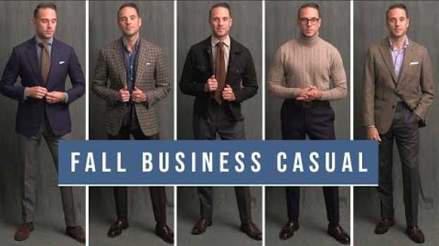 Video 5 Stylish Business Casual Outfits For Fall | Men's Smart Casual Outfit Ideas auf Deutsch