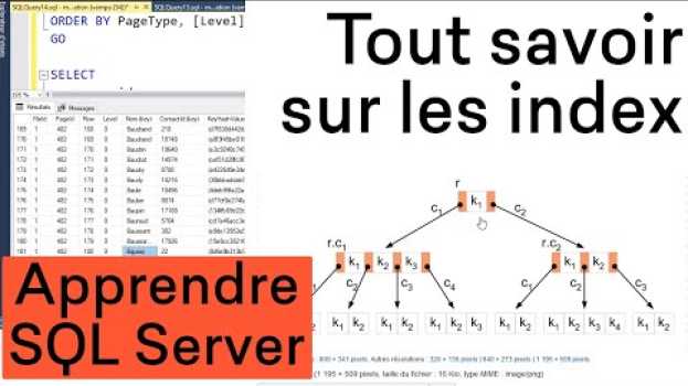 Video Tout savoir sur l'index nonclustered dans SQL Server   türkçe