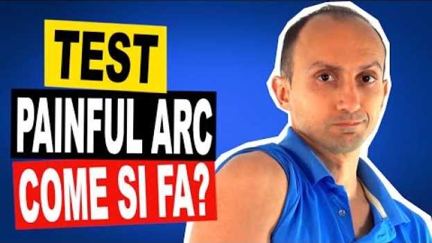 Video Painful Arc Test per la Sindrome da Impingement: Come si fa e Affidabilità em português