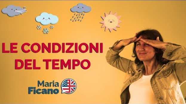 Video L’inglese per bambini - Le condizioni del tempo auf Deutsch