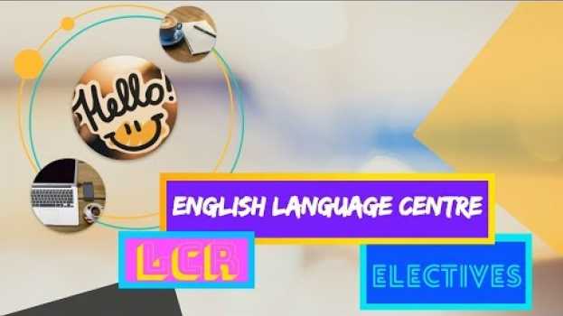 Video Choose the elective that suits you!   türkçe