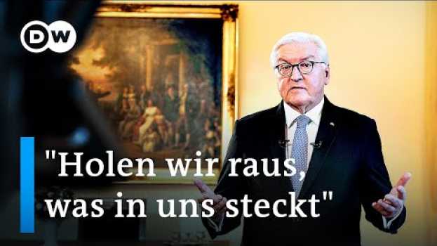 Video Bundespräsident Steinmeier: "Raufen wir uns alle zusammen!" | DW Nachrichten en español